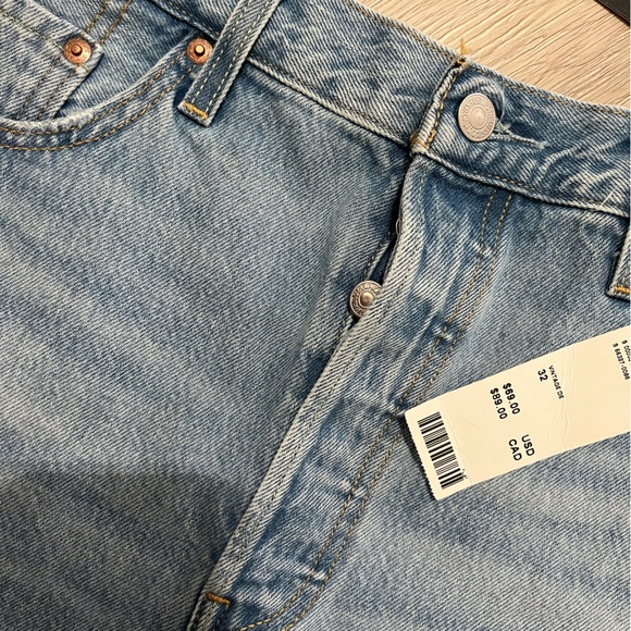 Levis 501 shorts | medium wash | high waist - Picture 4 of 4
